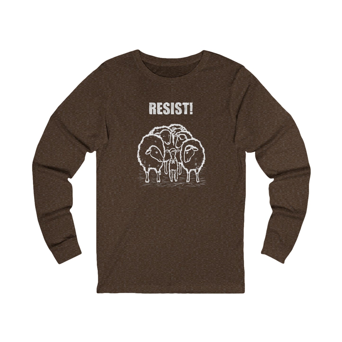 RESIST! - Unisex Jersey Long Sleeve Tee