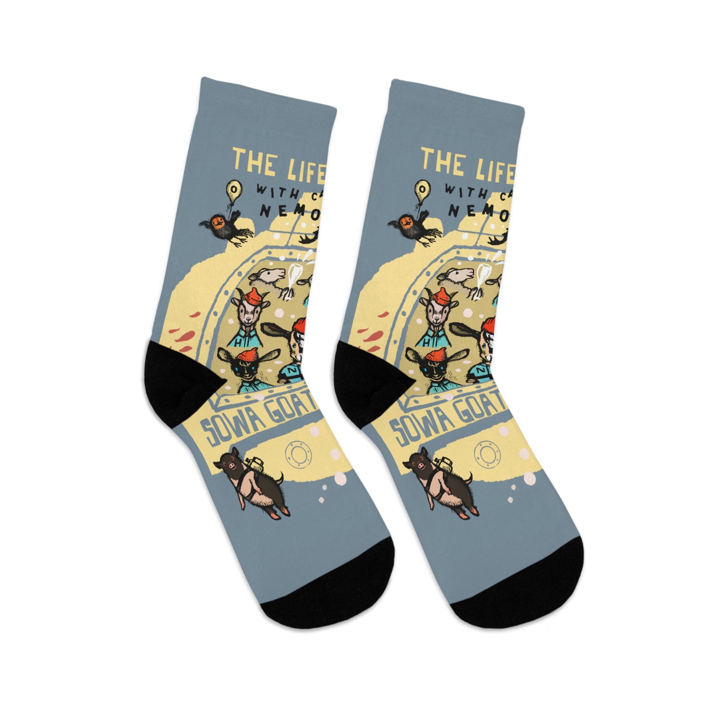 The Life Bucolic with Captain Nemo - Recycled Poly Socks