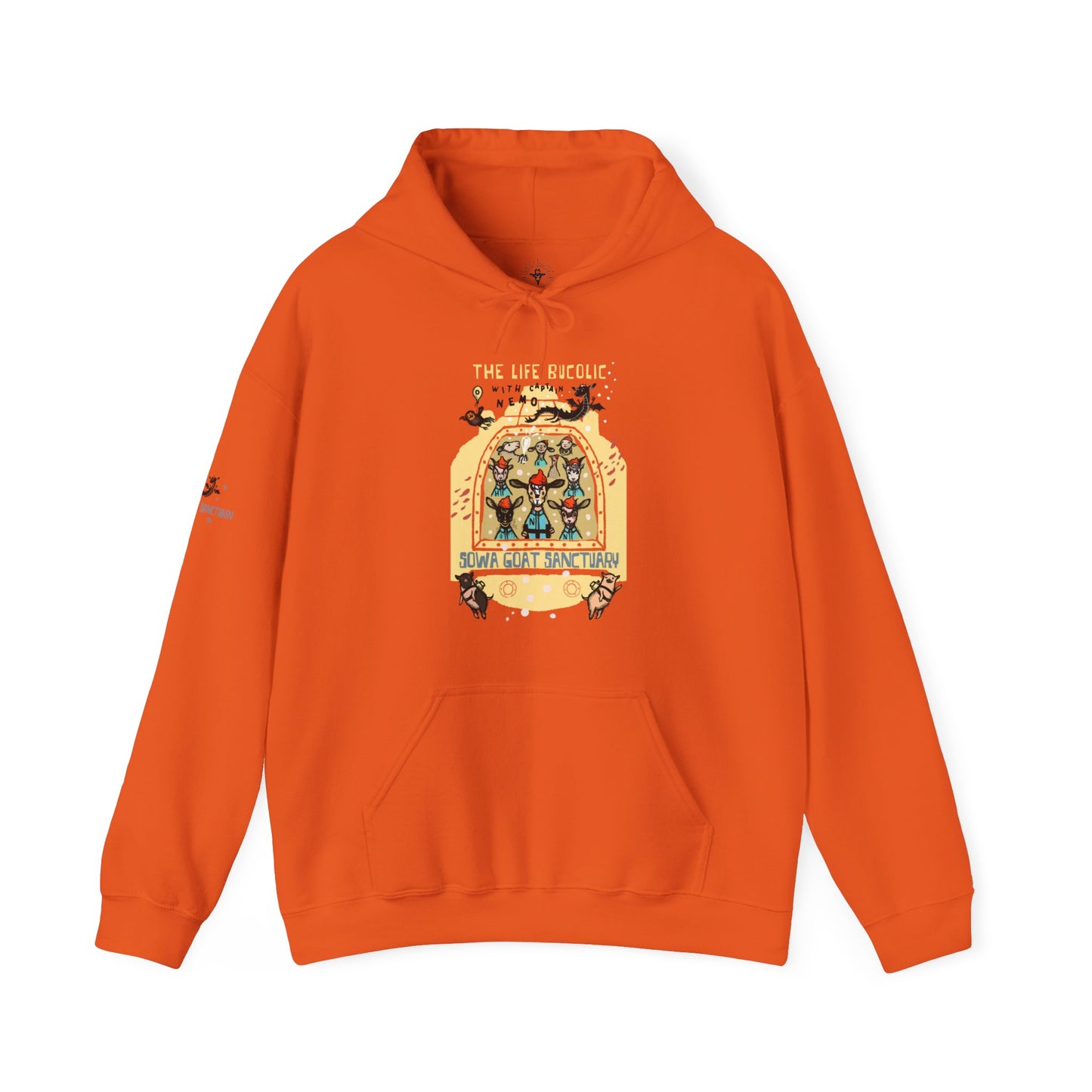 The Life Bucolic with Captain Nemo - Unisex Heavy Blend™ Hooded Sweatshirt