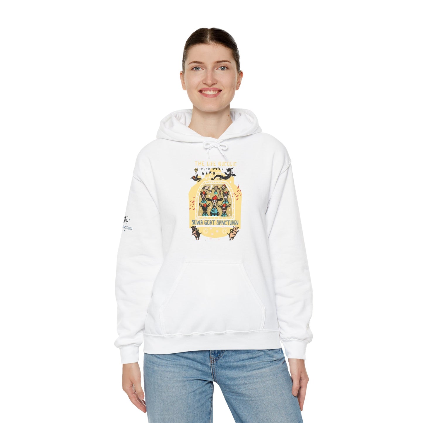 The Life Bucolic with Captain Nemo - Unisex Heavy Blend™ Hooded Sweatshirt