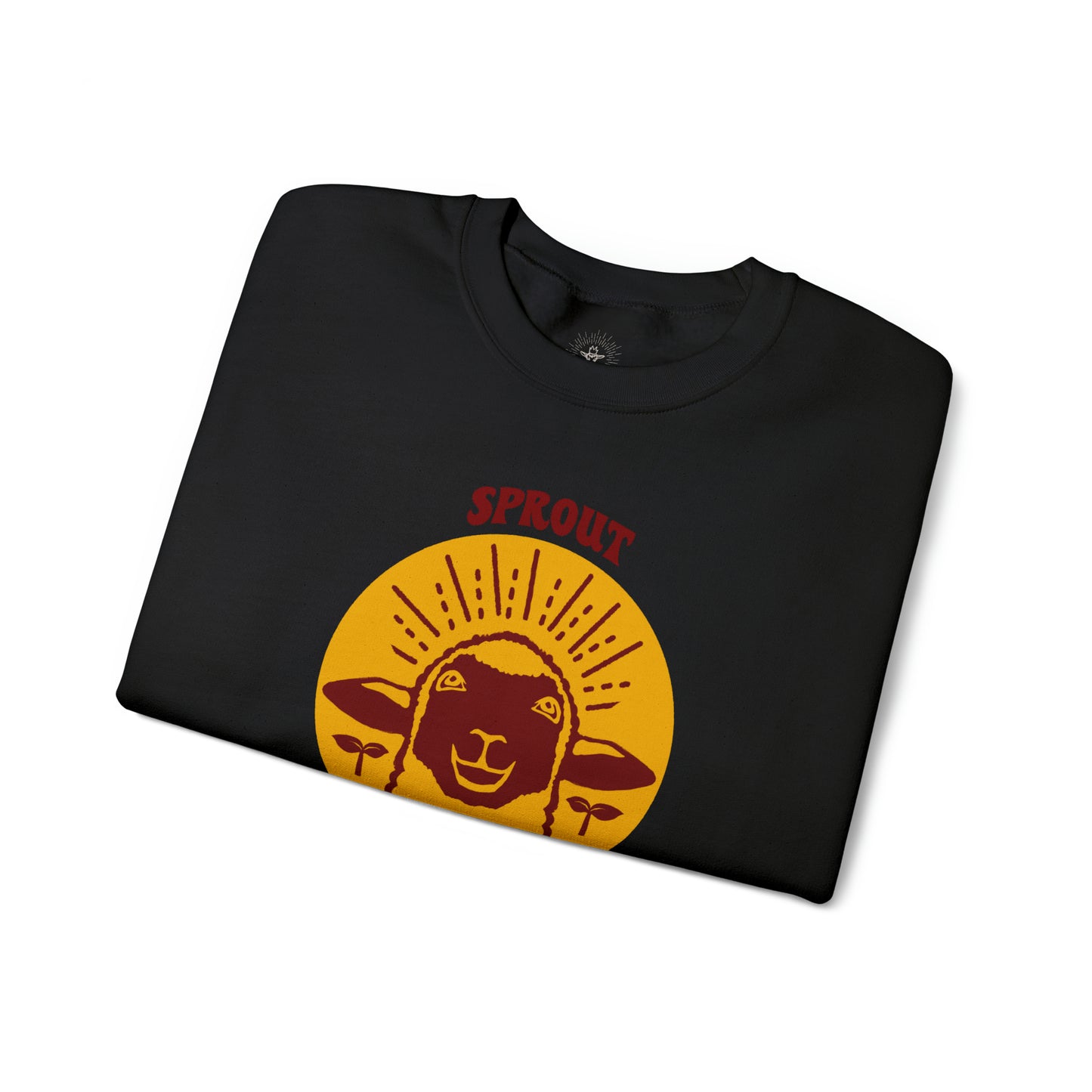 Little Hill Sanctuary - SPROUT YOUR HAPPINESS - Unisex Heavy Blend™ Crewneck Sweatshirt