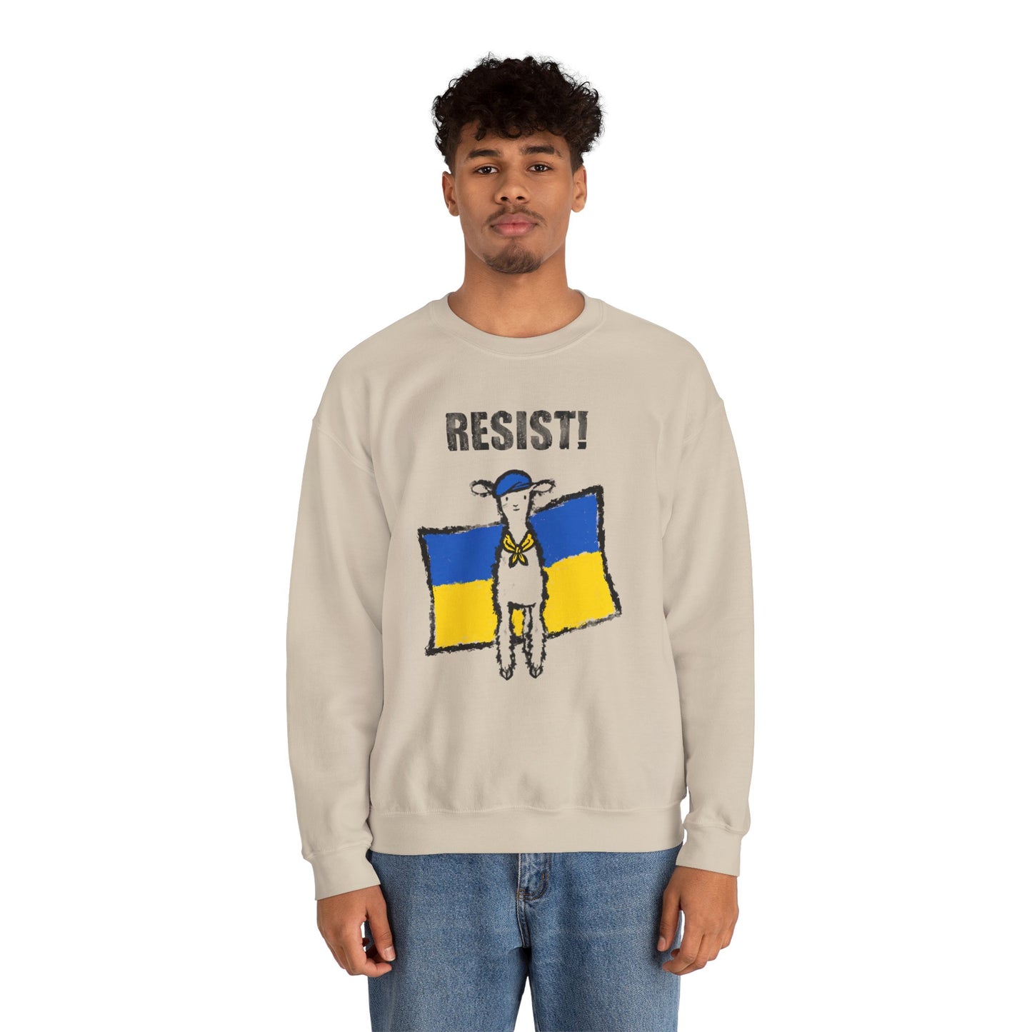 Stand with Resistance Baby - Unisex Heavy Blend™ Crewneck Sweatshirt