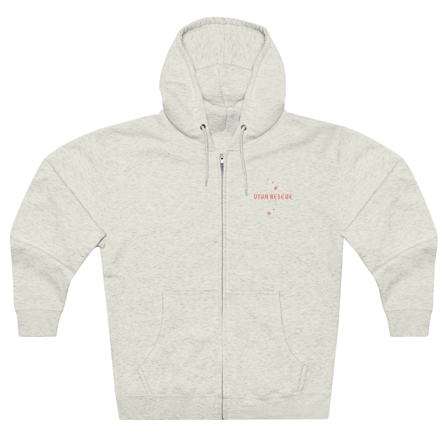 Viva Rescue - Born to be Fancy - Unisex Premium Full Zip Hoodie
