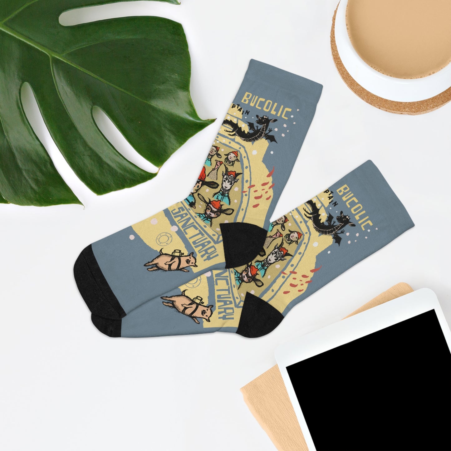 The Life Bucolic with Captain Nemo - Recycled Poly Socks