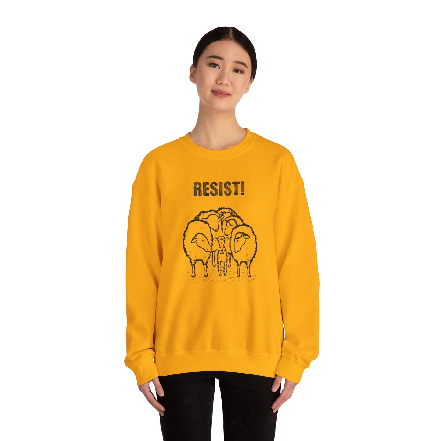 RESIST! - Unisex Heavy Blend™ Crewneck Sweatshirt
