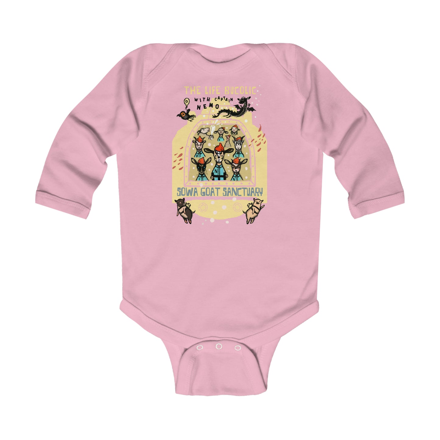 The Life Bucolic with Captain Nemo - Infant Long Sleeve Bodysuit
