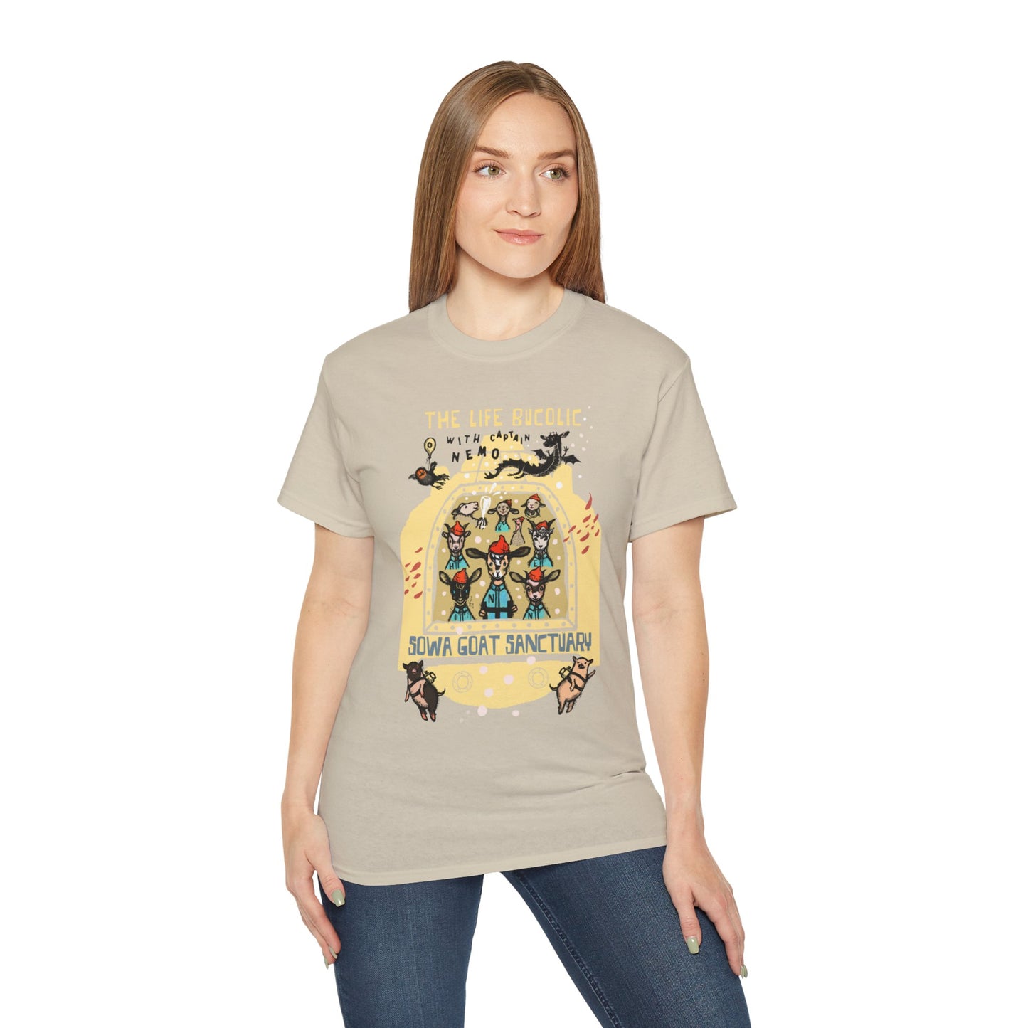 The Life Bucolic with Captain Nemo! - Unisex Ultra Cotton Tee