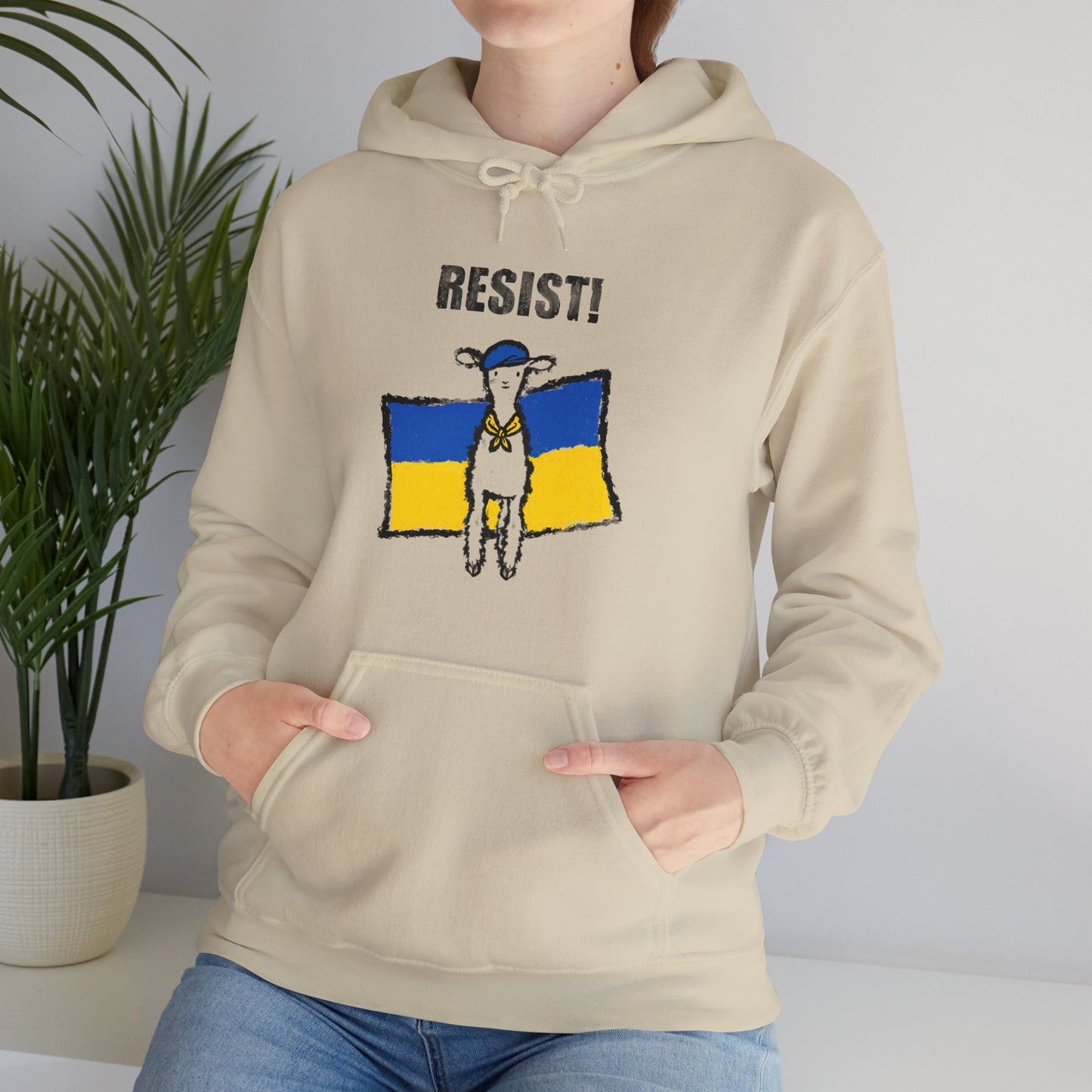 Stand with Resistance Baby - Unisex Heavy Blend™ Hooded Sweatshirt