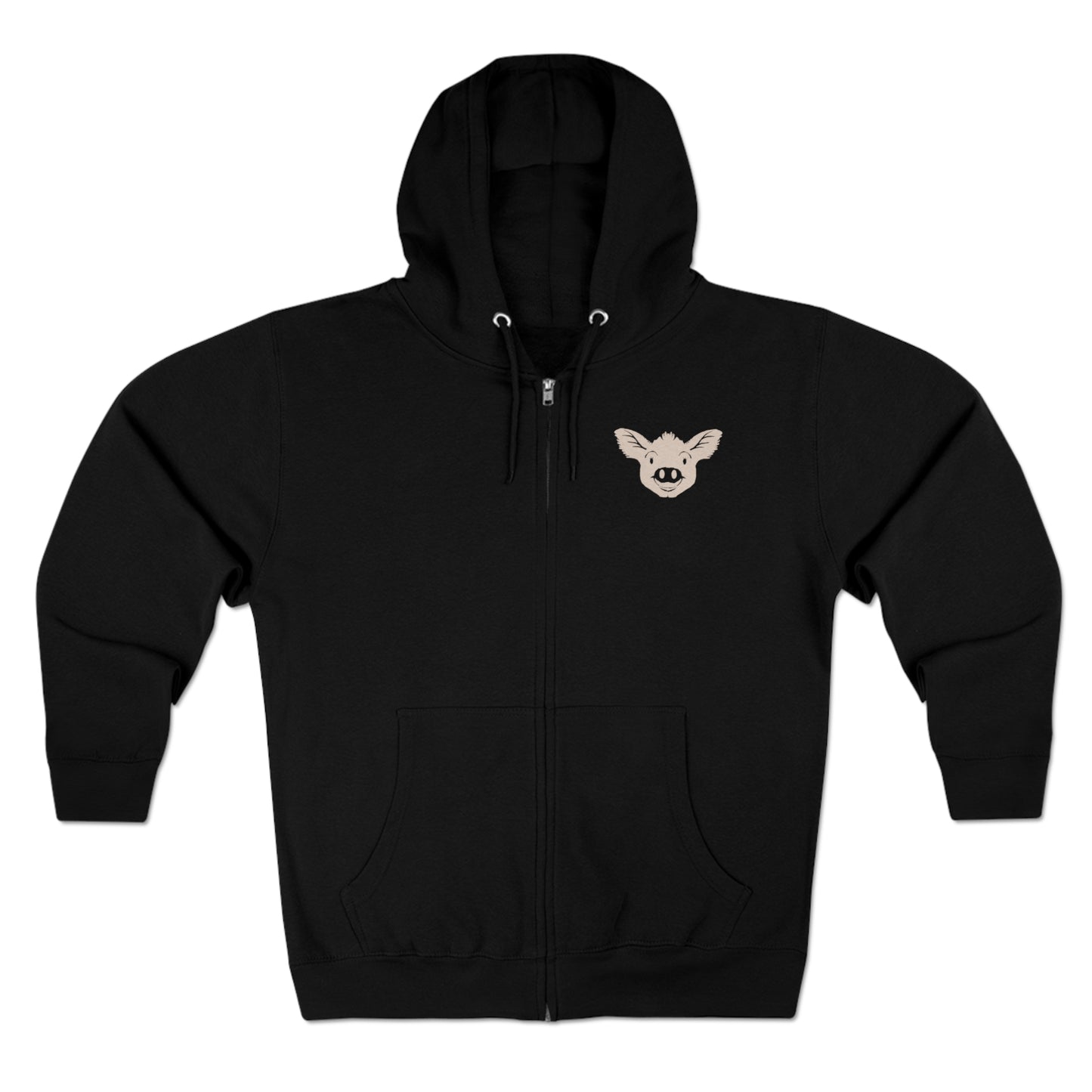 Heartwood Haven - Mama Cece & Her Babies Unisex Premium Full Zip Hoodie