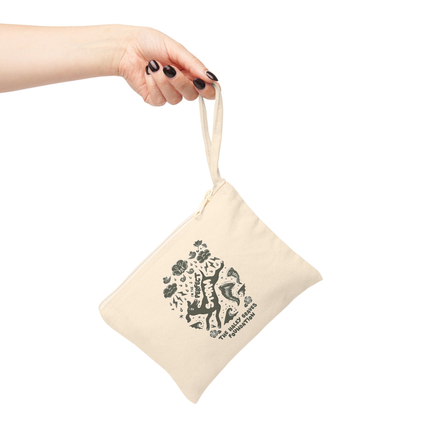 HALEY GRAVES FOUNDATION - STORMY - Zipper Pouch