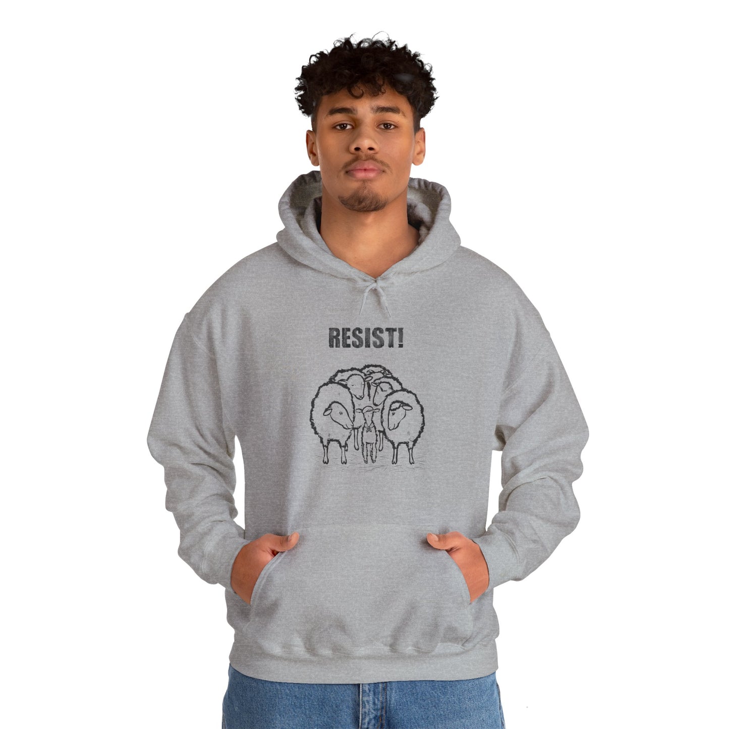 RESIST! - Unisex Heavy Blend™ Hooded Sweatshirt