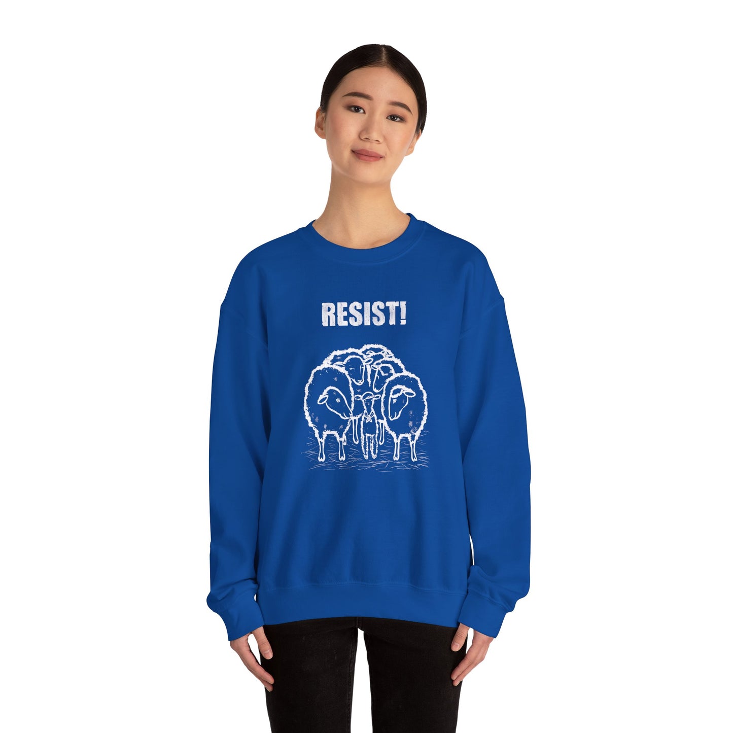 RESIST! - Unisex Heavy Blend™ Crewneck Sweatshirt