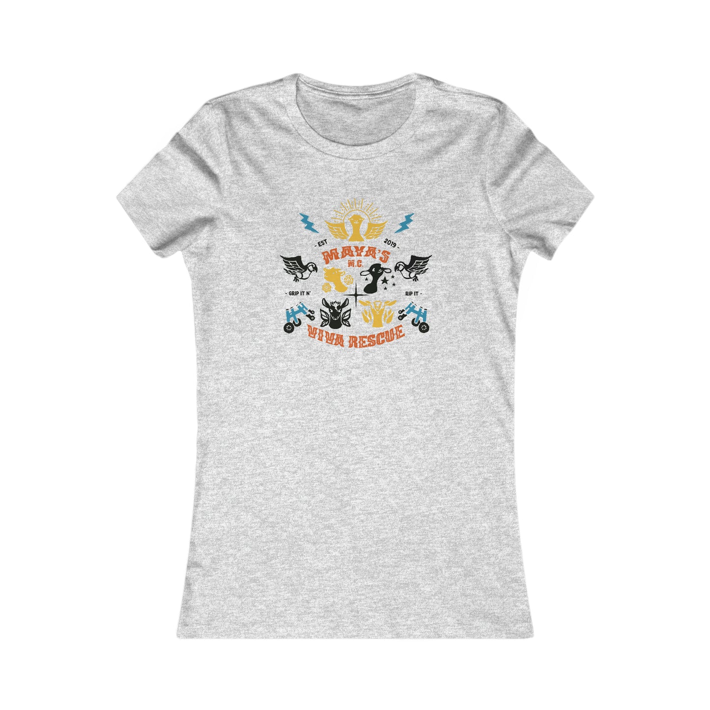 Viva Rescue - Maya's Motor Cycle Club - Women's Favorite Tee