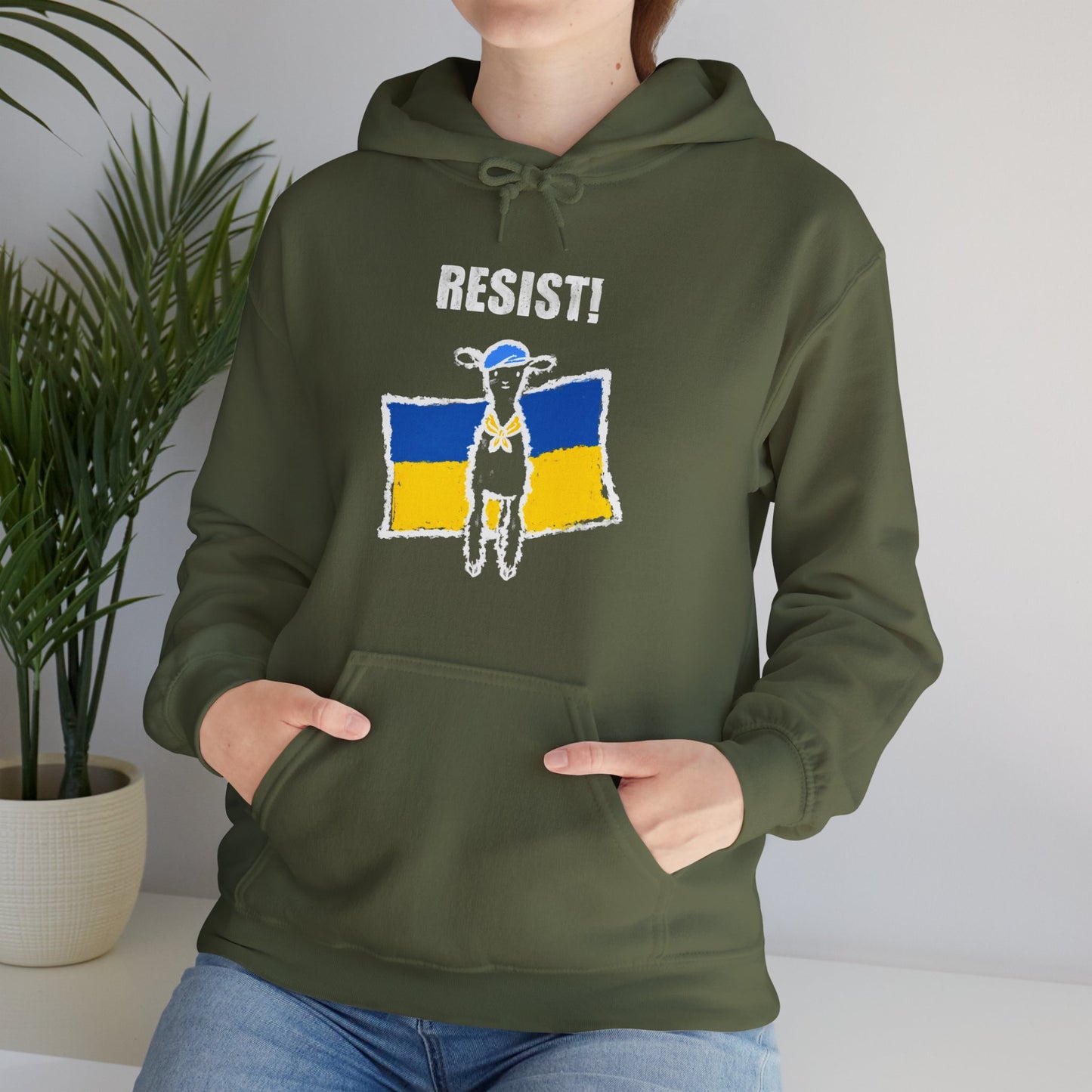 Stand with Resistance Baby - Unisex Heavy Blend™ Hooded Sweatshirt