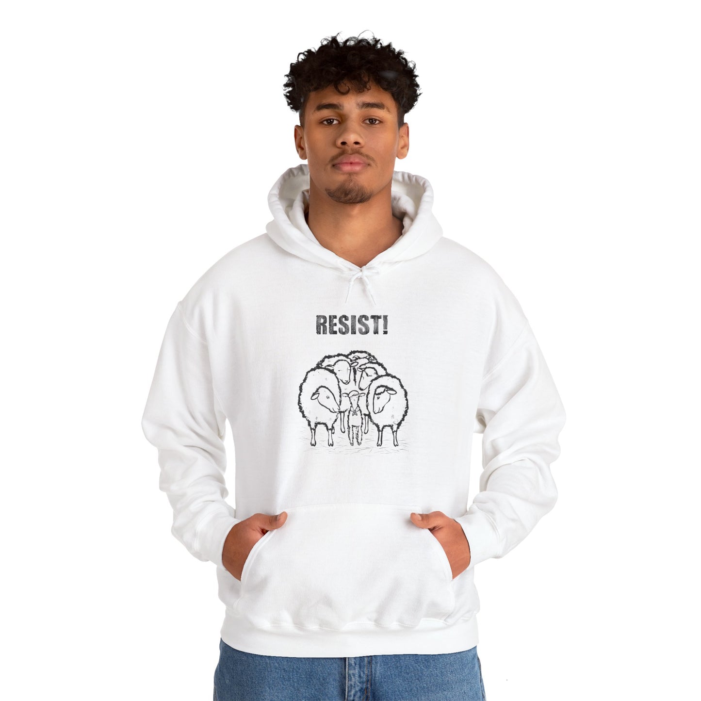 RESIST! - Unisex Heavy Blend™ Hooded Sweatshirt