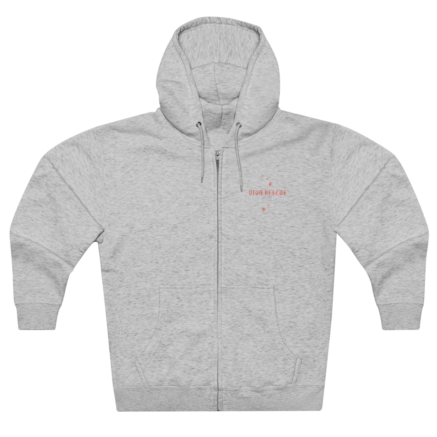 Viva Rescue - Born to be Fancy - Unisex Premium Full Zip Hoodie