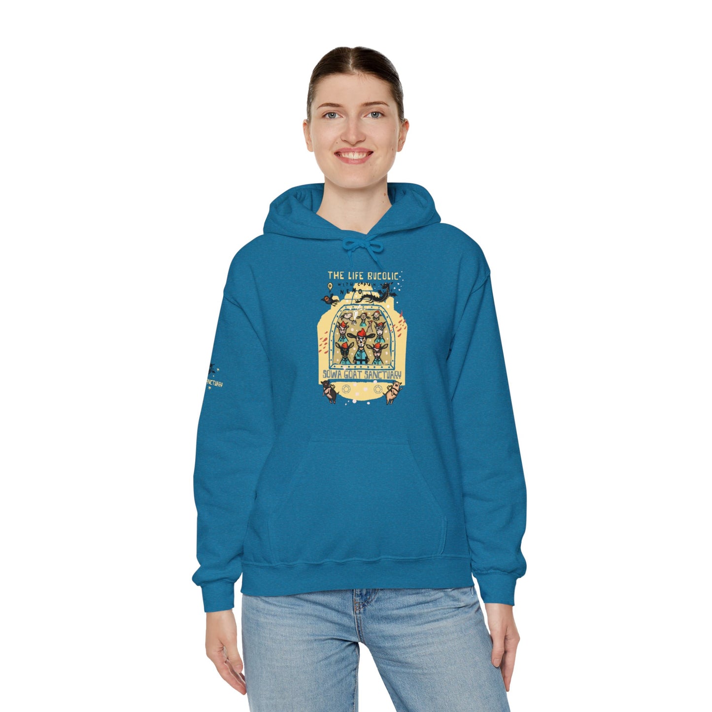 The Life Bucolic with Captain Nemo - Unisex Heavy Blend™ Hooded Sweatshirt