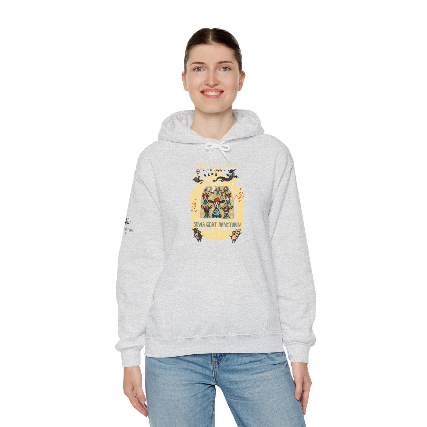 The Life Bucolic with Captain Nemo - Unisex Heavy Blend™ Hooded Sweatshirt