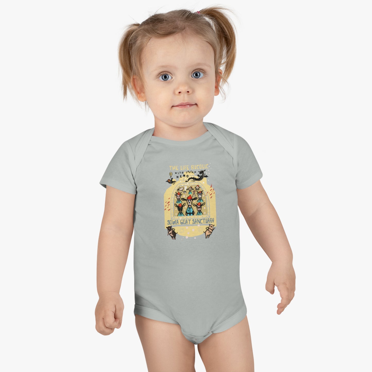 The Life Bucolic with Captain Nemo! - Baby Short Sleeve Onesie®