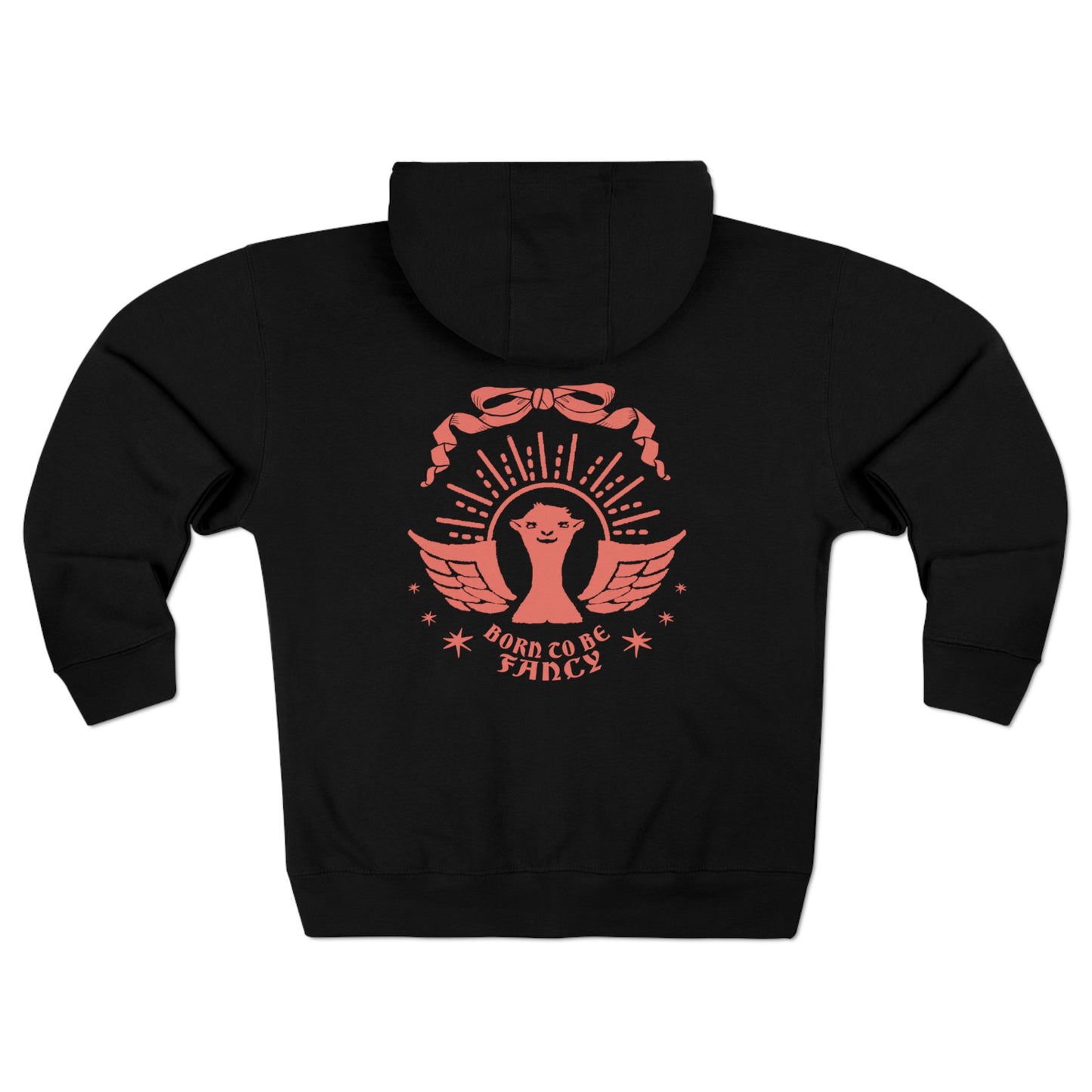 Viva Rescue - Born to be Fancy - Unisex Premium Full Zip Hoodie