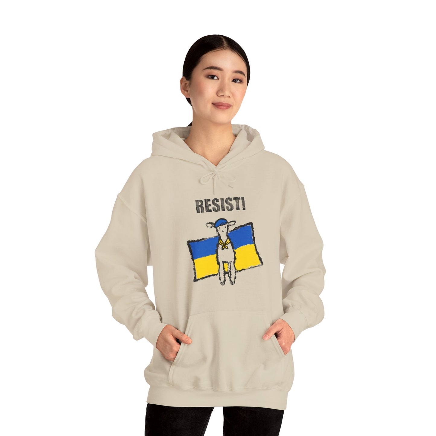 Stand with Resistance Baby - Unisex Heavy Blend™ Hooded Sweatshirt