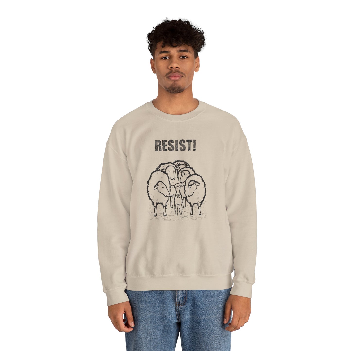 RESIST! - Unisex Heavy Blend™ Crewneck Sweatshirt