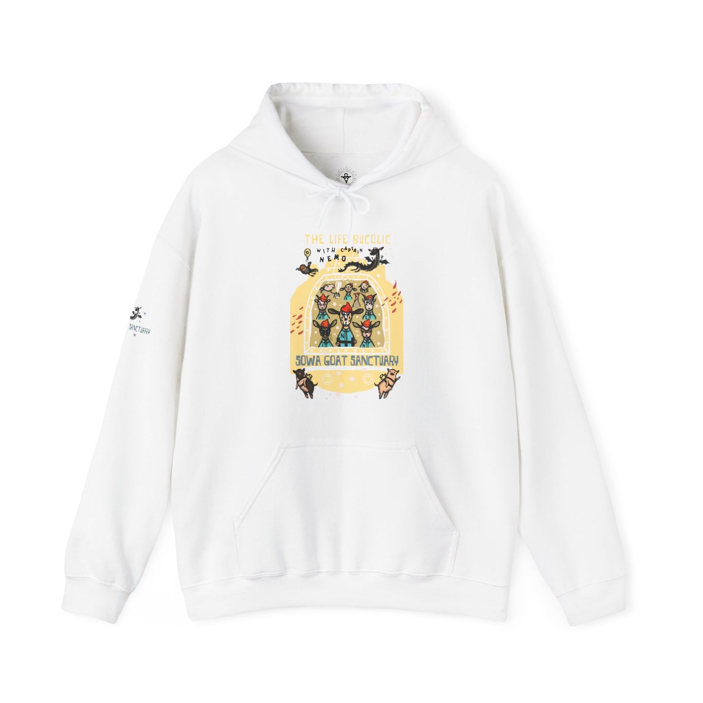 The Life Bucolic with Captain Nemo - Unisex Heavy Blend™ Hooded Sweatshirt