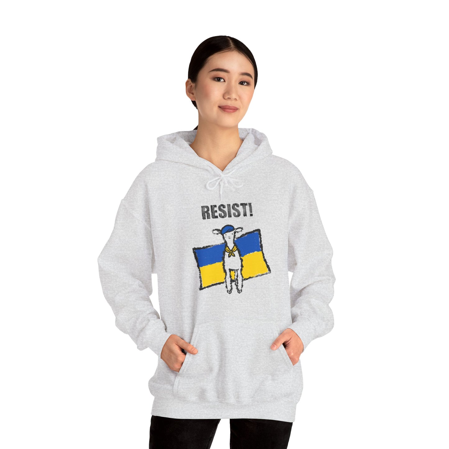Stand with Resistance Baby - Unisex Heavy Blend™ Hooded Sweatshirt