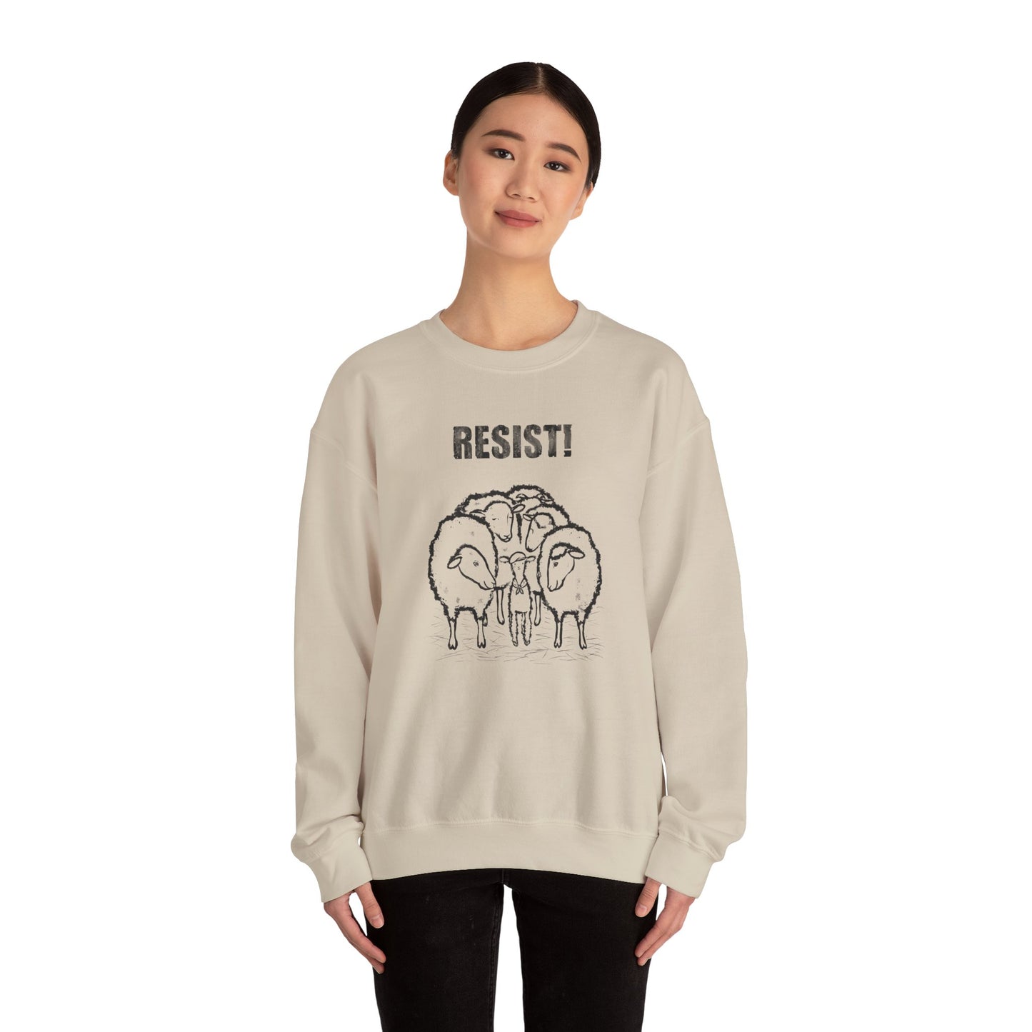 RESIST! - Unisex Heavy Blend™ Crewneck Sweatshirt