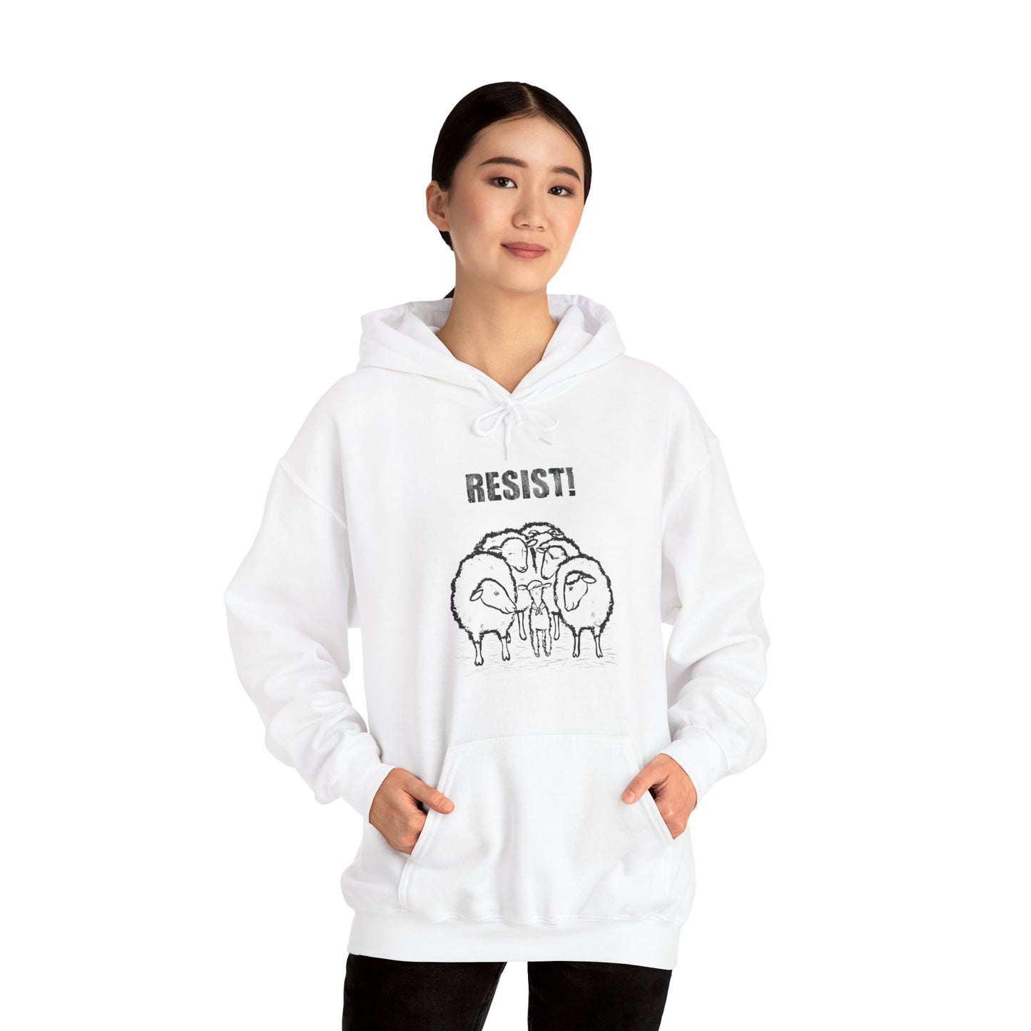 RESIST! - Unisex Heavy Blend™ Hooded Sweatshirt