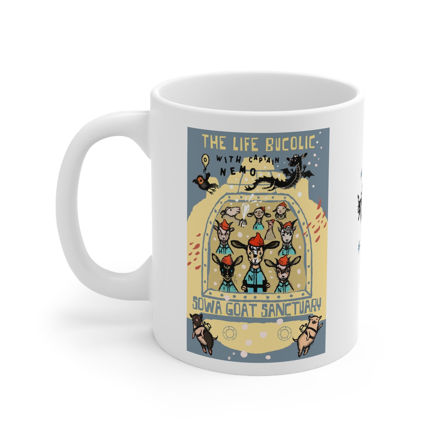 The Life Bucolic with Captain Nemo!- Ceramic Mug 11oz
