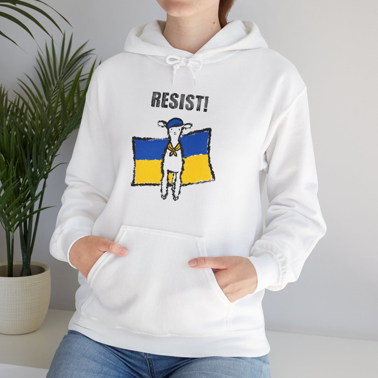 Stand with Resistance Baby - Unisex Heavy Blend™ Hooded Sweatshirt