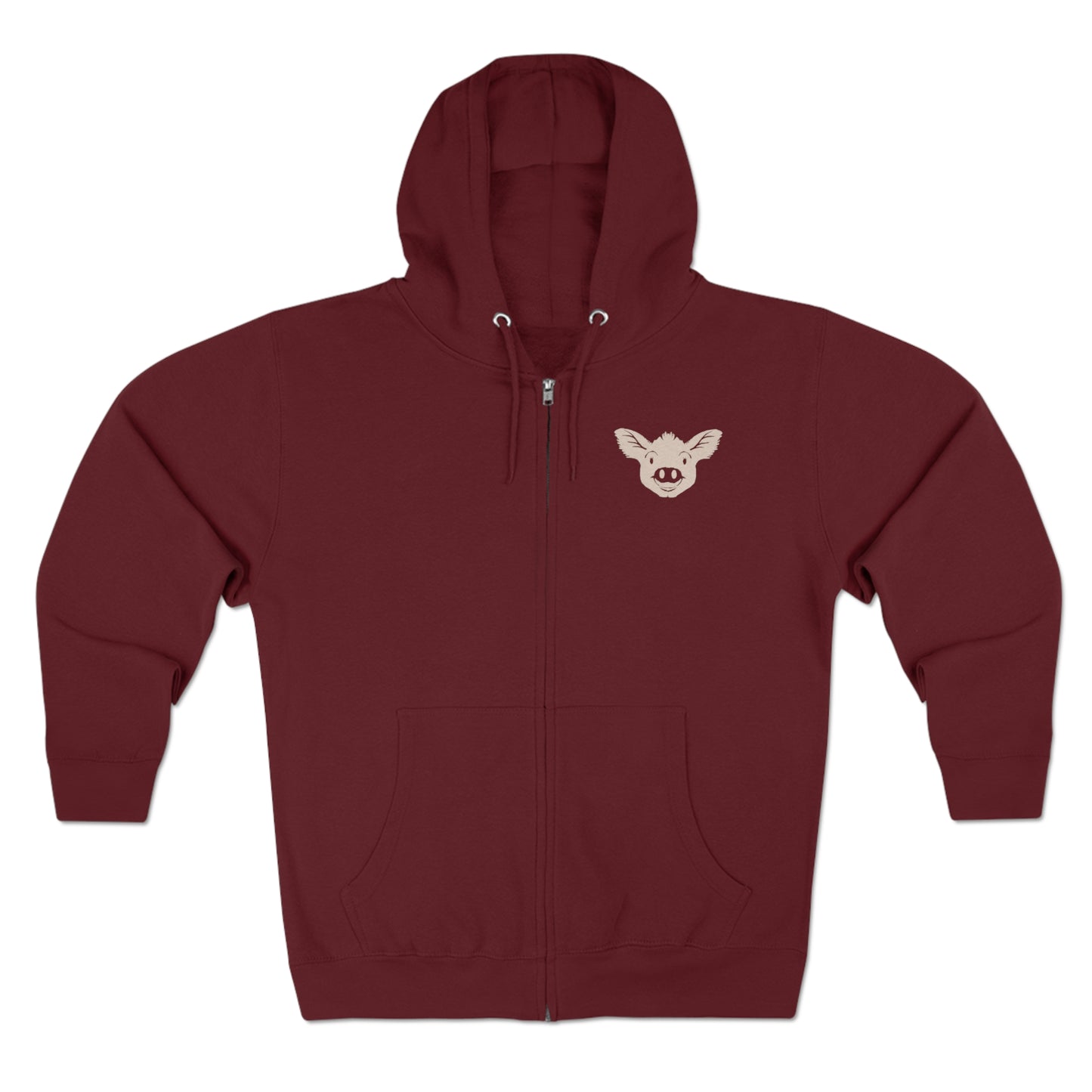Heartwood Haven - Mama Cece & Her Babies Unisex Premium Full Zip Hoodie