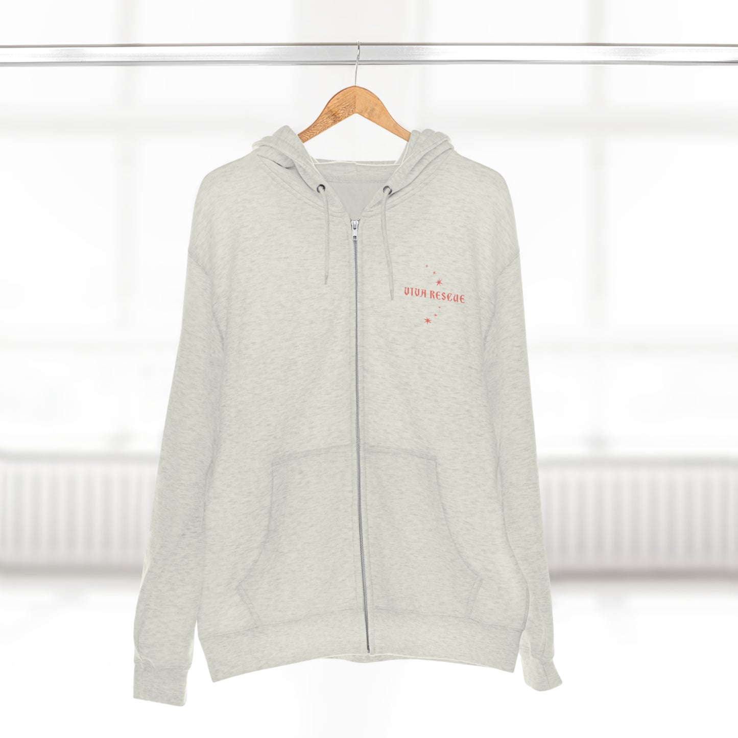Viva Rescue - Born to be Fancy - Unisex Premium Full Zip Hoodie