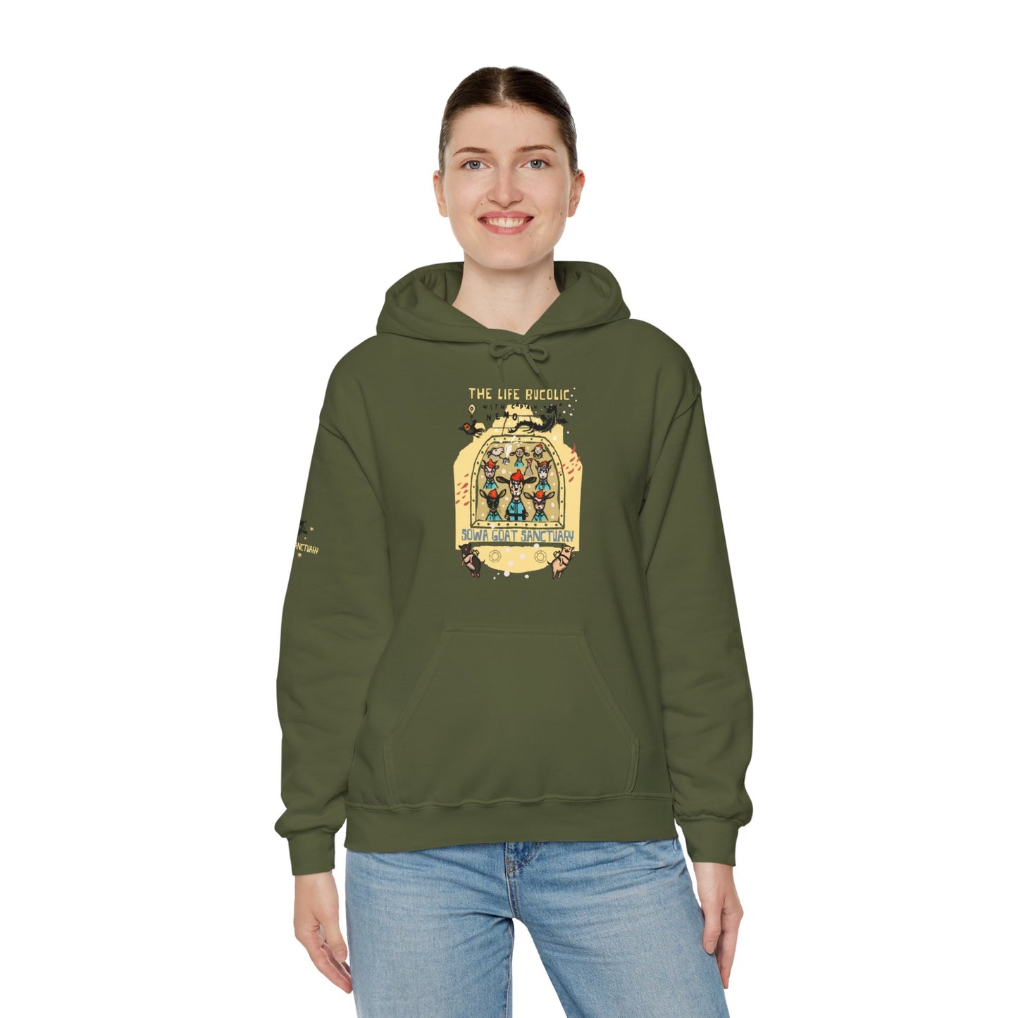 The Life Bucolic with Captain Nemo - Unisex Heavy Blend™ Hooded Sweatshirt