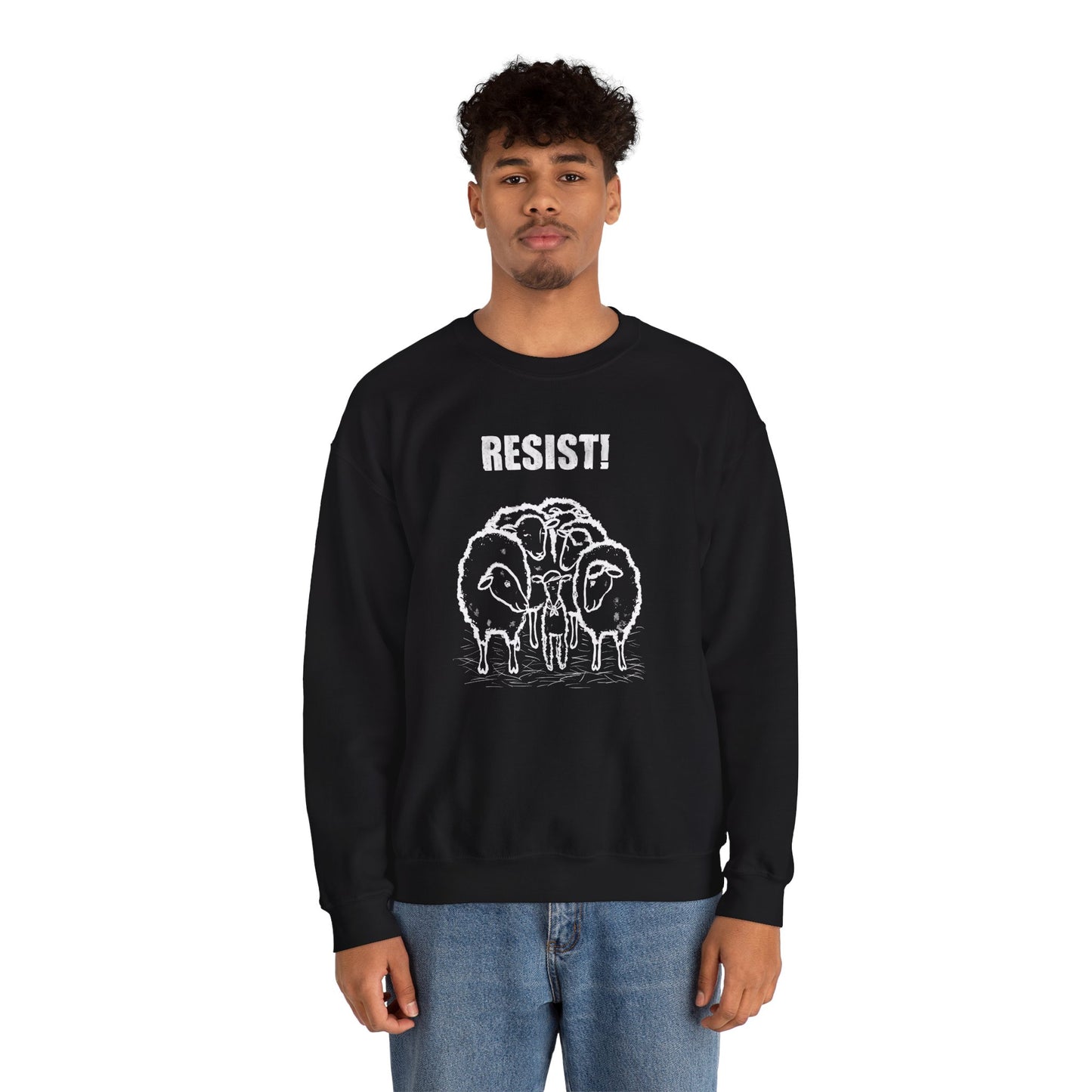 RESIST! - Unisex Heavy Blend™ Crewneck Sweatshirt