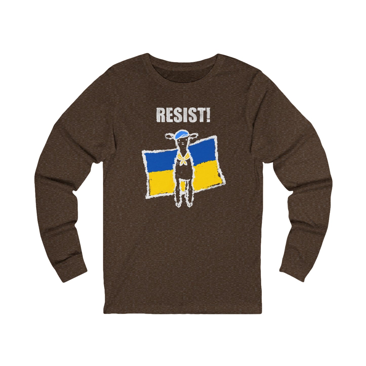 Stand with Resistant Baby - Unisex Jersey Long Sleeve Tee