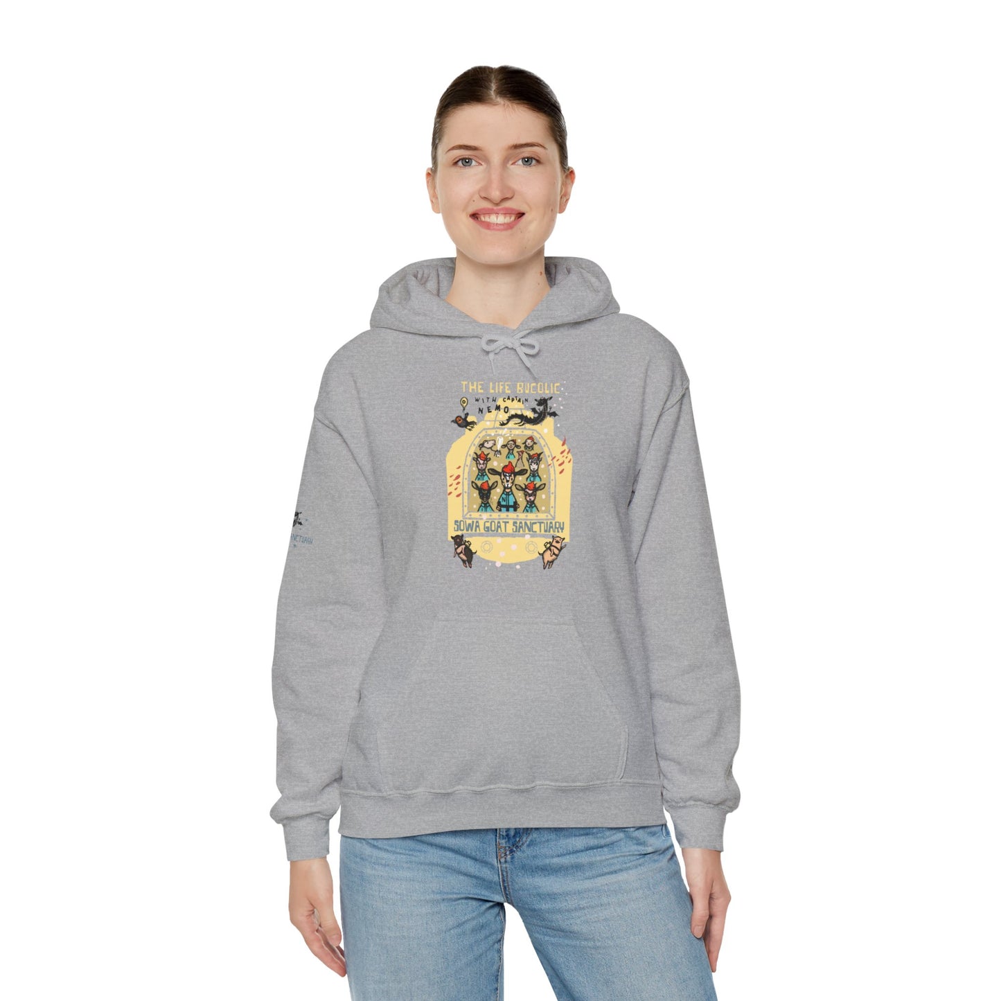 The Life Bucolic with Captain Nemo - Unisex Heavy Blend™ Hooded Sweatshirt