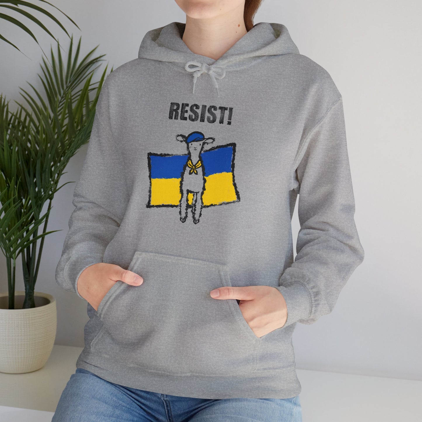 Stand with Resistance Baby - Unisex Heavy Blend™ Hooded Sweatshirt