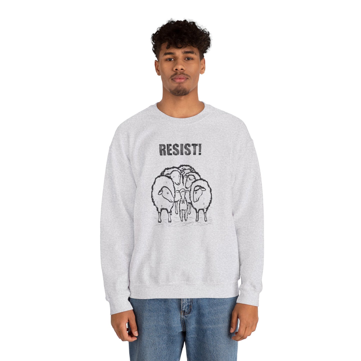 RESIST! - Unisex Heavy Blend™ Crewneck Sweatshirt