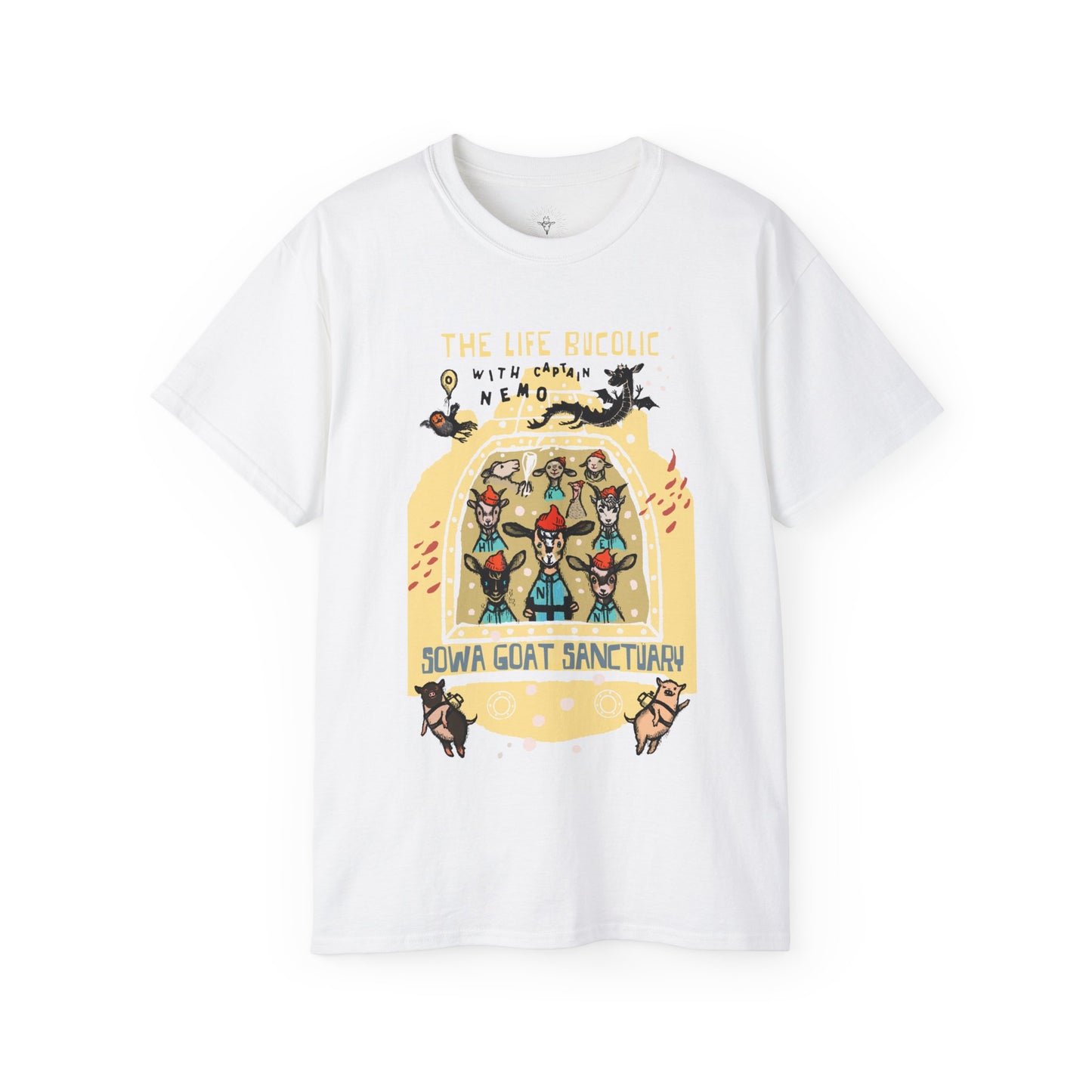 The Life Bucolic with Captain Nemo! - Unisex Ultra Cotton Tee