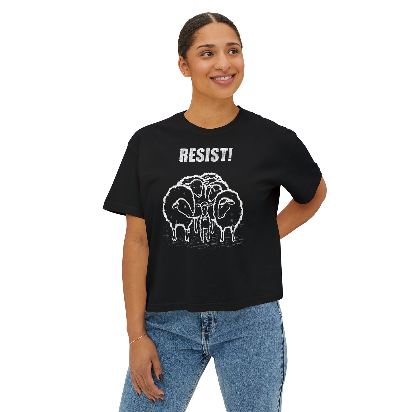 RESIST! - Women's Boxy Tee