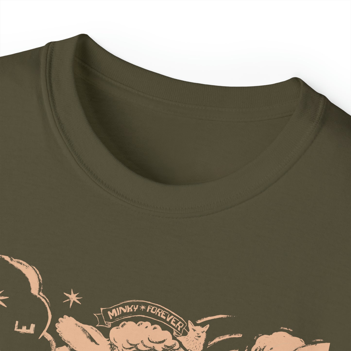 Fluffy Butt Rescue - Minky Forever - Unisex Ultra Cotton Tee