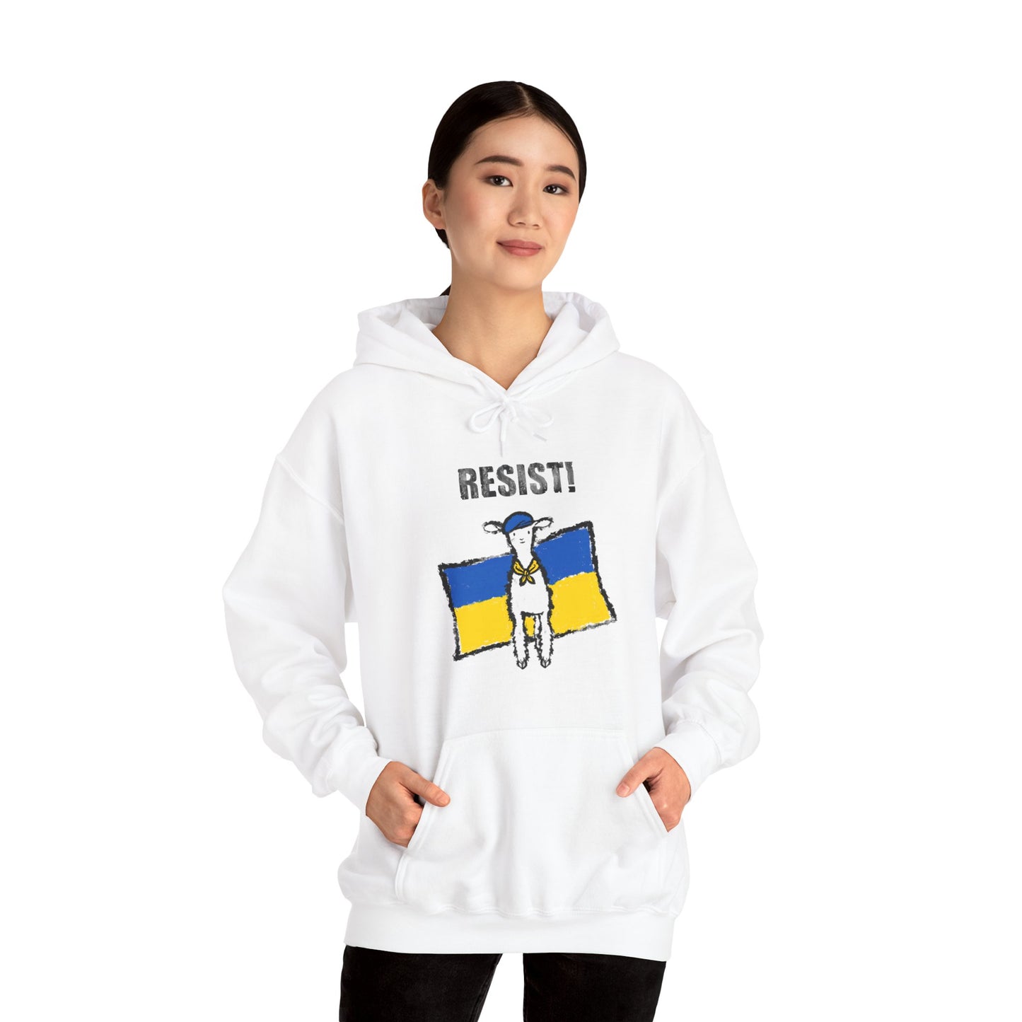 Stand with Resistance Baby - Unisex Heavy Blend™ Hooded Sweatshirt