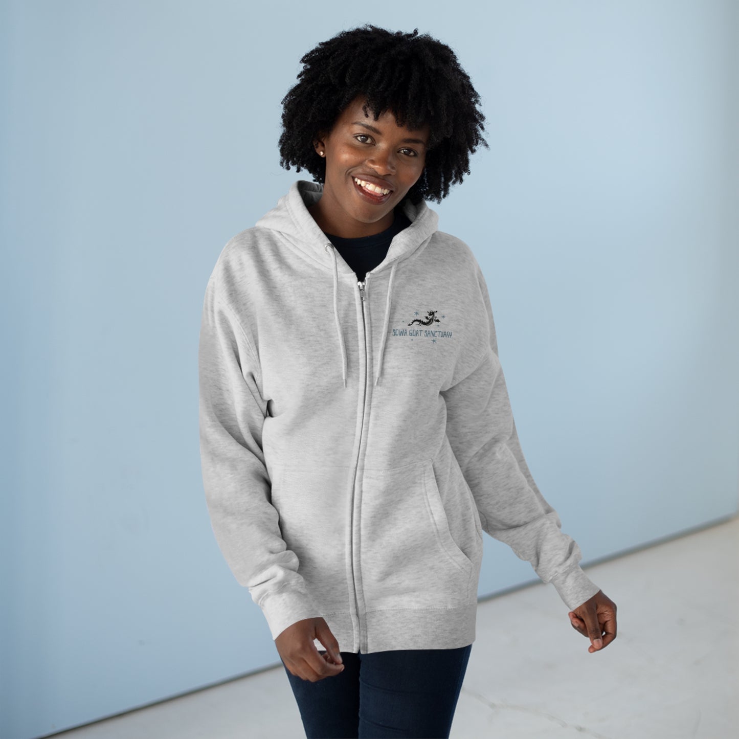 The Life Bucolic with Captain Nemo - Unisex Premium Full Zip Hoodie