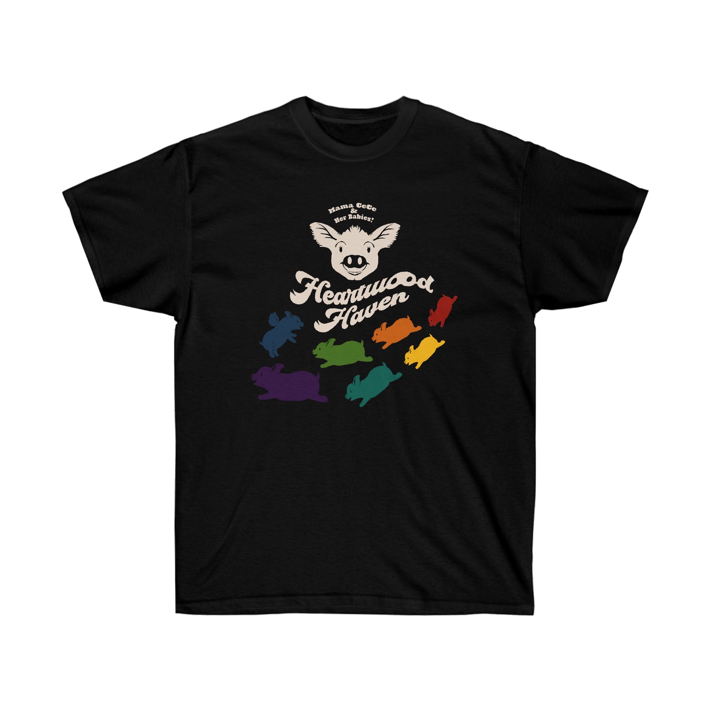 Heartwood Haven - Mama CeCe & Her Babies - Unisex Ultra Cotton Tee