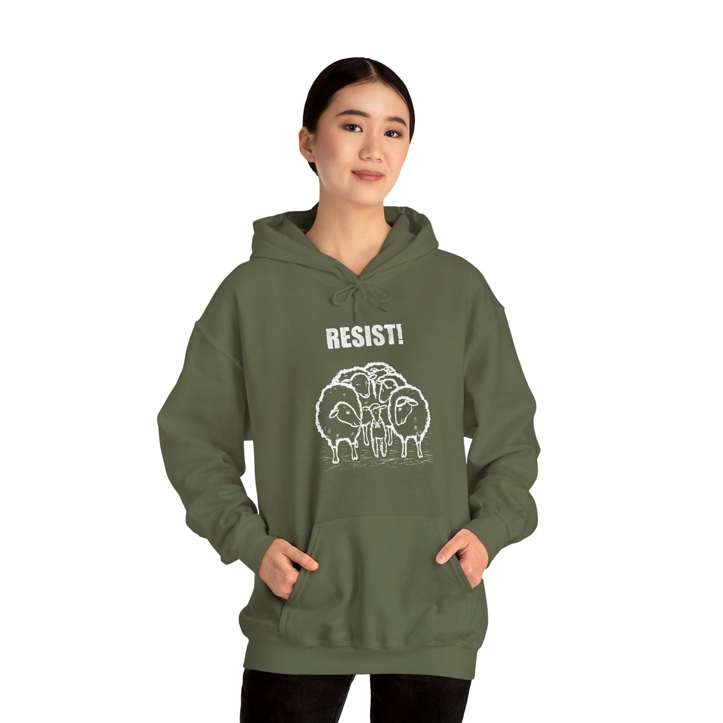 RESIST! - Unisex Heavy Blend™ Hooded Sweatshirt
