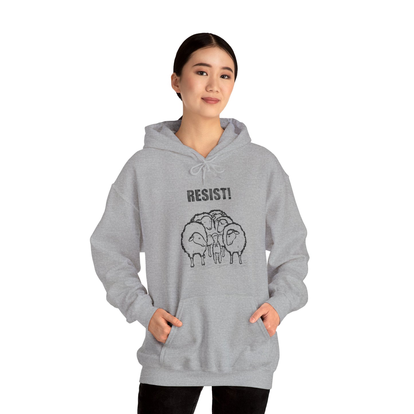 RESIST! - Unisex Heavy Blend™ Hooded Sweatshirt