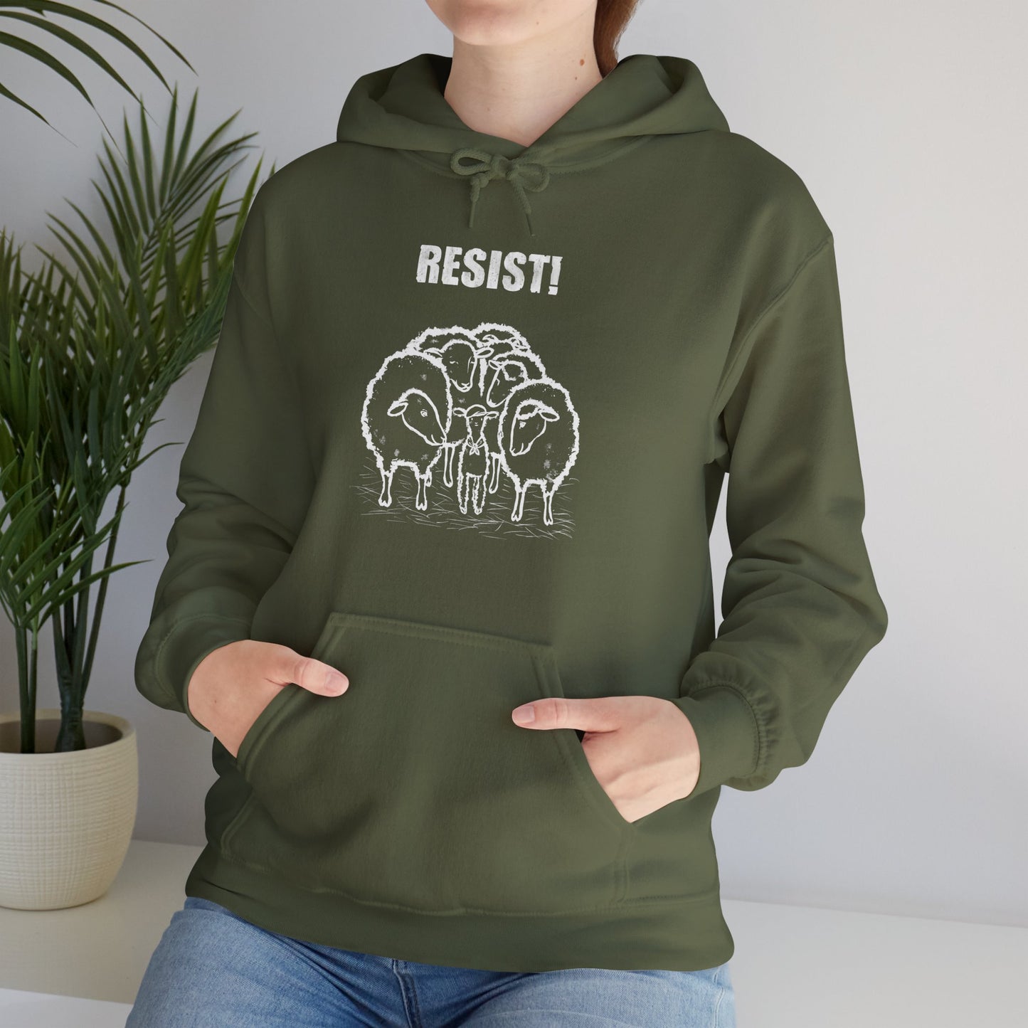 RESIST! - Unisex Heavy Blend™ Hooded Sweatshirt