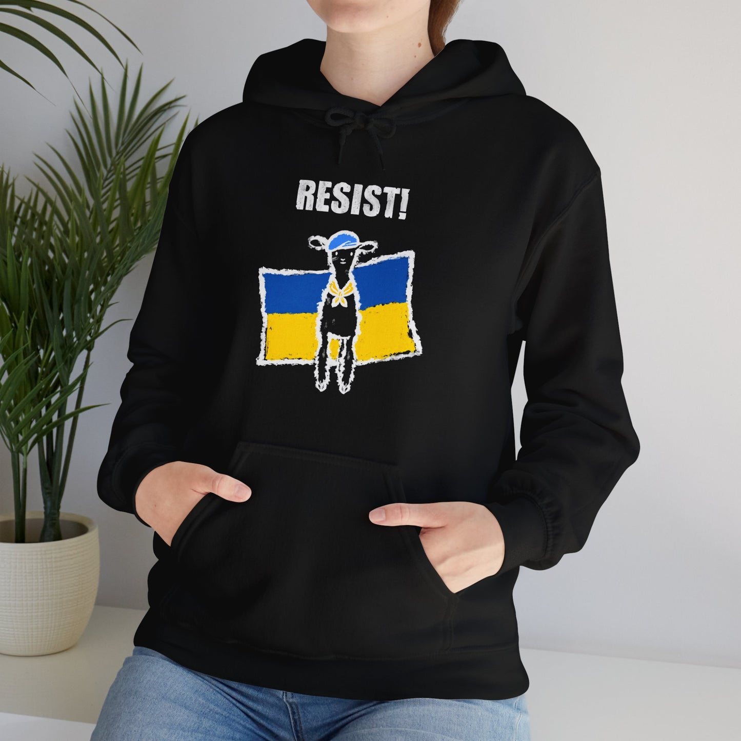 Stand with Resistance Baby - Unisex Heavy Blend™ Hooded Sweatshirt